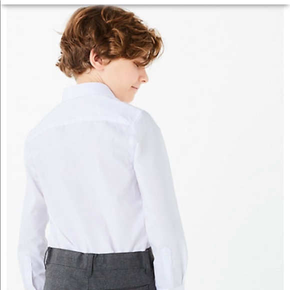 2 for $20 *NWT* Non-Iron Shirts, size 7-8 - Picture 2 of 8